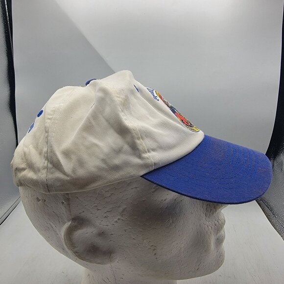 Captain Morgan Original Spiced Rum Snapback Hat Adults White Blue Casual - Picture 4 of 9